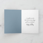 Alte Damen am Strand Geburtstag Karte (Innenseite)