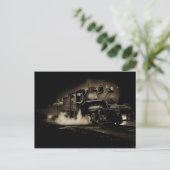 Alte Dampfbahn entlang der Küste von Oregon - Postkarte (Stehend Vorderseite)