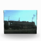 Alte Dampfbahn Fotoblock (Vorderseite)