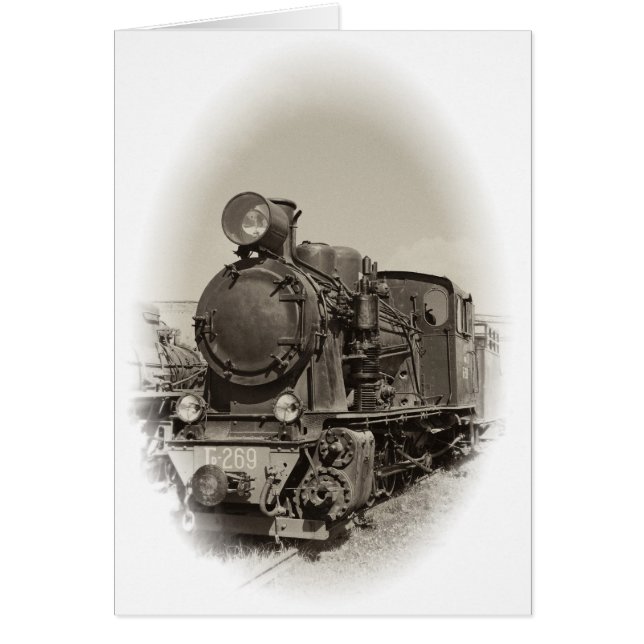 Alte Dampflokomotive (Vorne)