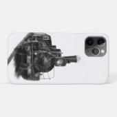 Alte Dampflokomotive Case-Mate iPhone Hülle (Rückseite (Horizontal))