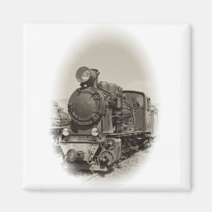 Alte Dampflokomotive Magnet