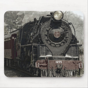 Alte Dampflokomotive Mousepad