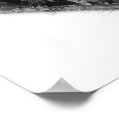 Alte Dampflokomotive Poster (Ecke)