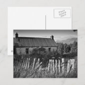 Alte Derelicte Hütte Postkarte (Vorne/Hinten)