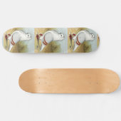 Alte Deutsche Eukalaube Stehend groß Skateboard (Horizontal)