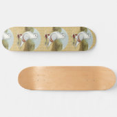 Alte deutsche Eukalyptbe in der Runde Skateboard (Horizontal)