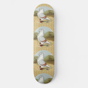 Alte deutsche Eukalyptbe in der Runde Skateboard
