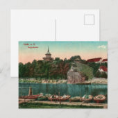 Alte deutsche Postkarte (Vorne/Hinten)