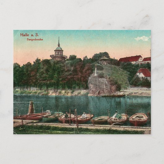 Alte deutsche Postkarte (Vorderseite)