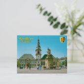 Alte deutsche Postkarte (Stehend Vorderseite)