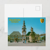Alte deutsche Postkarte (Vorne/Hinten)
