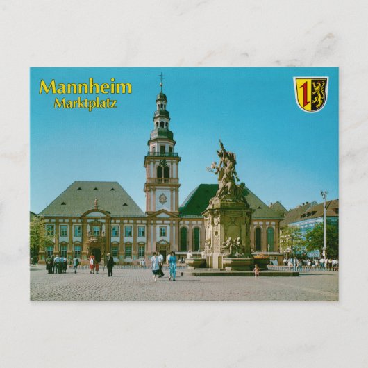 Alte deutsche Postkarte (Vorderseite)