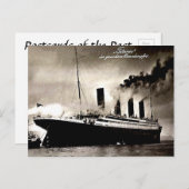 Alte deutsche Postkarte - Titanic (Vorne/Hinten)