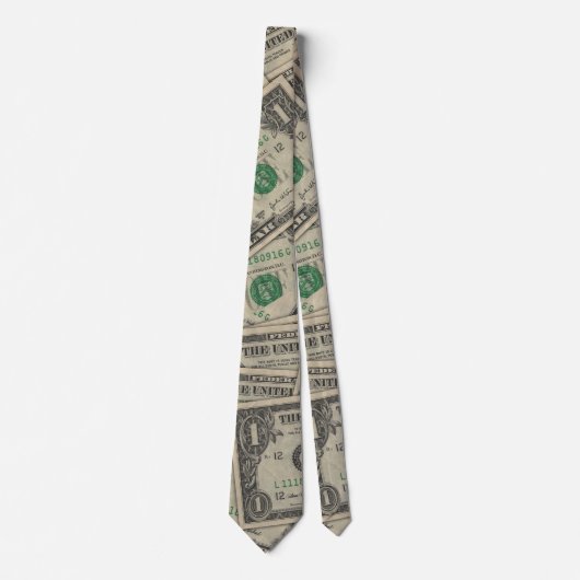 Alte-Dollar-Party Krawatte (Vorderseite)