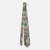 Alte-Dollar-Party Krawatte (Rückseite)