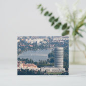 Alte Donau, Floridotower Postkarte (Stehend Vorderseite)