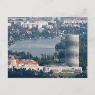 Alte Donau, Floridotower Postkarte