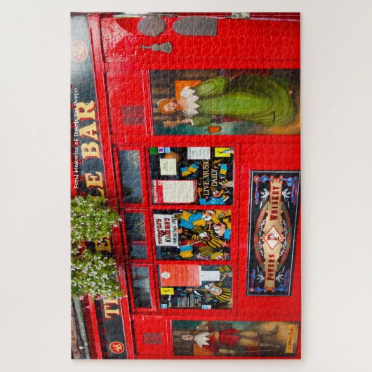Alte Dubliner Pubs. Irland Jigsaw Puzzle (Vertikal)