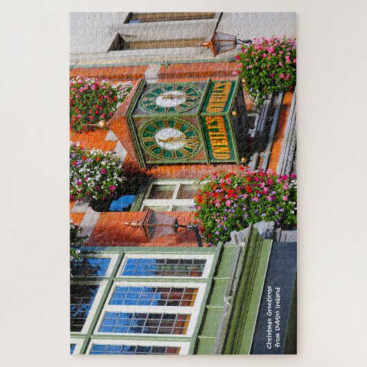 Alte Dubliner Pubs. Irland Jigsaw Puzzle (Vertikal)