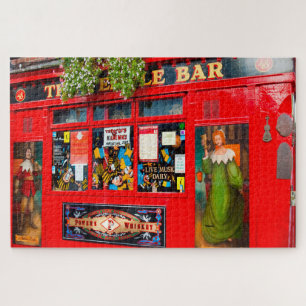 Alte Dubliner Pubs. Irland Puzzle