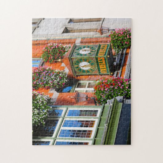 Alte Dubliner Pubs. Irland Puzzle (Vertikal)