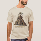 Alte Echos-Pyramide Maya Azteken Geschichte T-Shir T-Shirt (Vorderseite)
