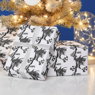 Alte Ehefrau für das Auge Geschenkpapier