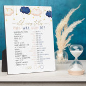 Alte Ehefrauen erzählen Genderoffenbarungsspiel Fotoplatte (Seite)