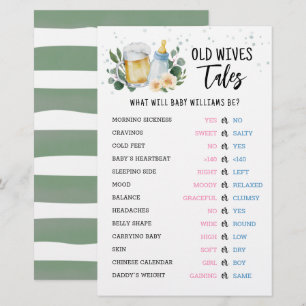 Alte Ehefrauen erzählen Geschlecht: Baby Shower Ga