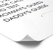 Alte Ehefrauen - Geschichten , Gender Reveal Game Poster (Ecke)