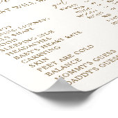 Alte Ehefrauen Kinderkleidung Geschlecht Schilderu Poster (Ecke)