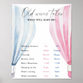 Alte Ehefrauen präsentieren den Vorstand für Gende Poster (Vorne)