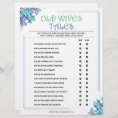 Alte Ehefrauen — Tales [Blauflora] Briefbogen (Vorne/Hinten)