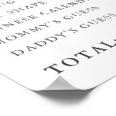 Alte Ehefrauen Tales Pampas Grass Game Sign Poster (Ecke)