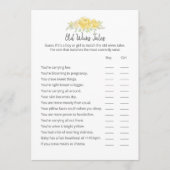 Alte Ehefrauen Tales Teddy Bärenkarte Programm (Vorderseite)