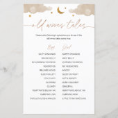 Alte Ehefrauen Tales Twinkle Star Baby Duschgame (Vorderseite)