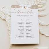 Alte Ehefrauen Tales Twinkle Star Baby Duschgame Einladung