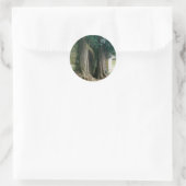 Alte Eiben Runder Aufkleber (Tasche)