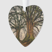 Alte Eiche im Winter Ornament (Vorderseite)