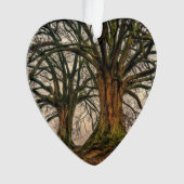 Alte Eiche im Winter Ornament (Vorderseite)