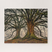 Alte Eiche im Winter Puzzle (Horizontal)