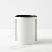 Alte Eiche mit dem Nest eines Storchs Tasse (Zentrum)