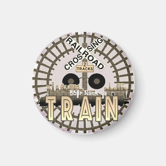 Alte Eisenbahn Magnet (Vorne)