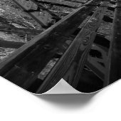 Alte Eisenbahnbrücke Poster (Ecke)