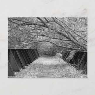 Alte Eisenbahnbrücke Postkarte