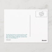 Alte Eisenbahnlinie Trestel Postkarte (Rückseite)