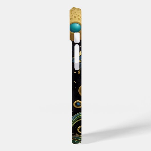 Alte Elegance: keltisch & ägyptisch Case-Mate iPhone Hülle (Rückseite / Links)