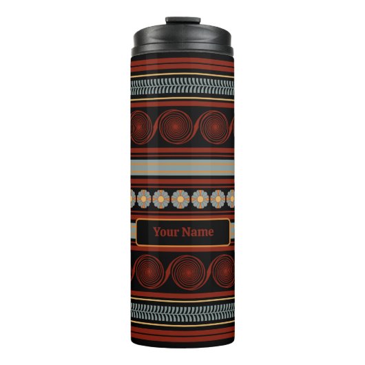 Alte Elegance: Minoan-Stil Thermosbecher (Vorderseite)