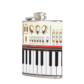 Alte elektrische Tastatur Flachmann (Links)